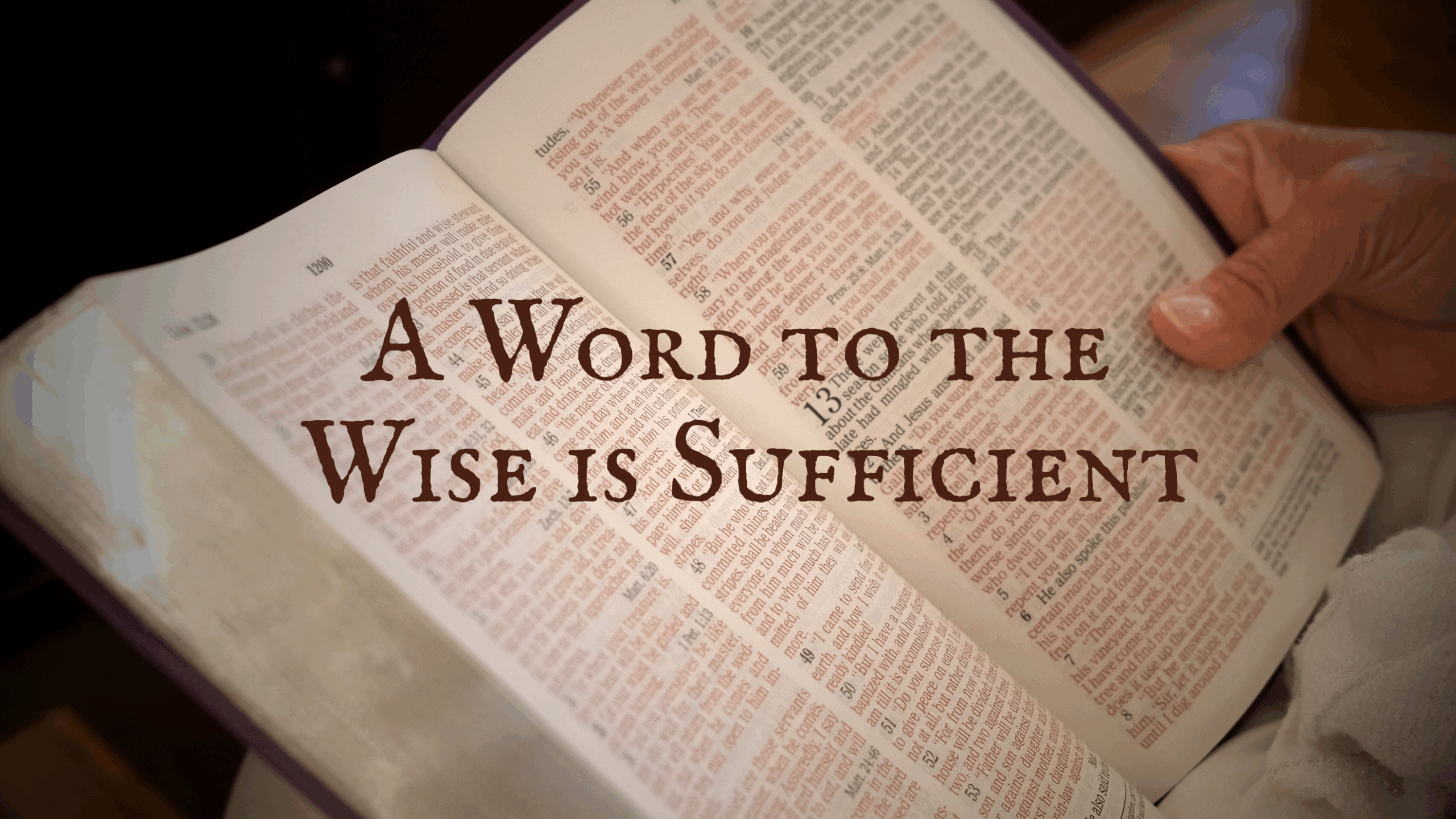 Featured image for “October 19 Sermon”